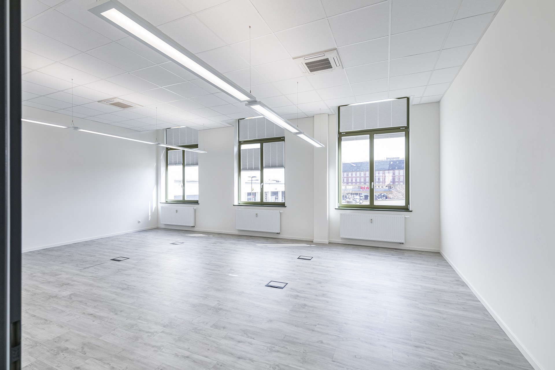 Ehemalige Textilfabrik am Fachmarktzentrum in den Plagwitzer Höfen