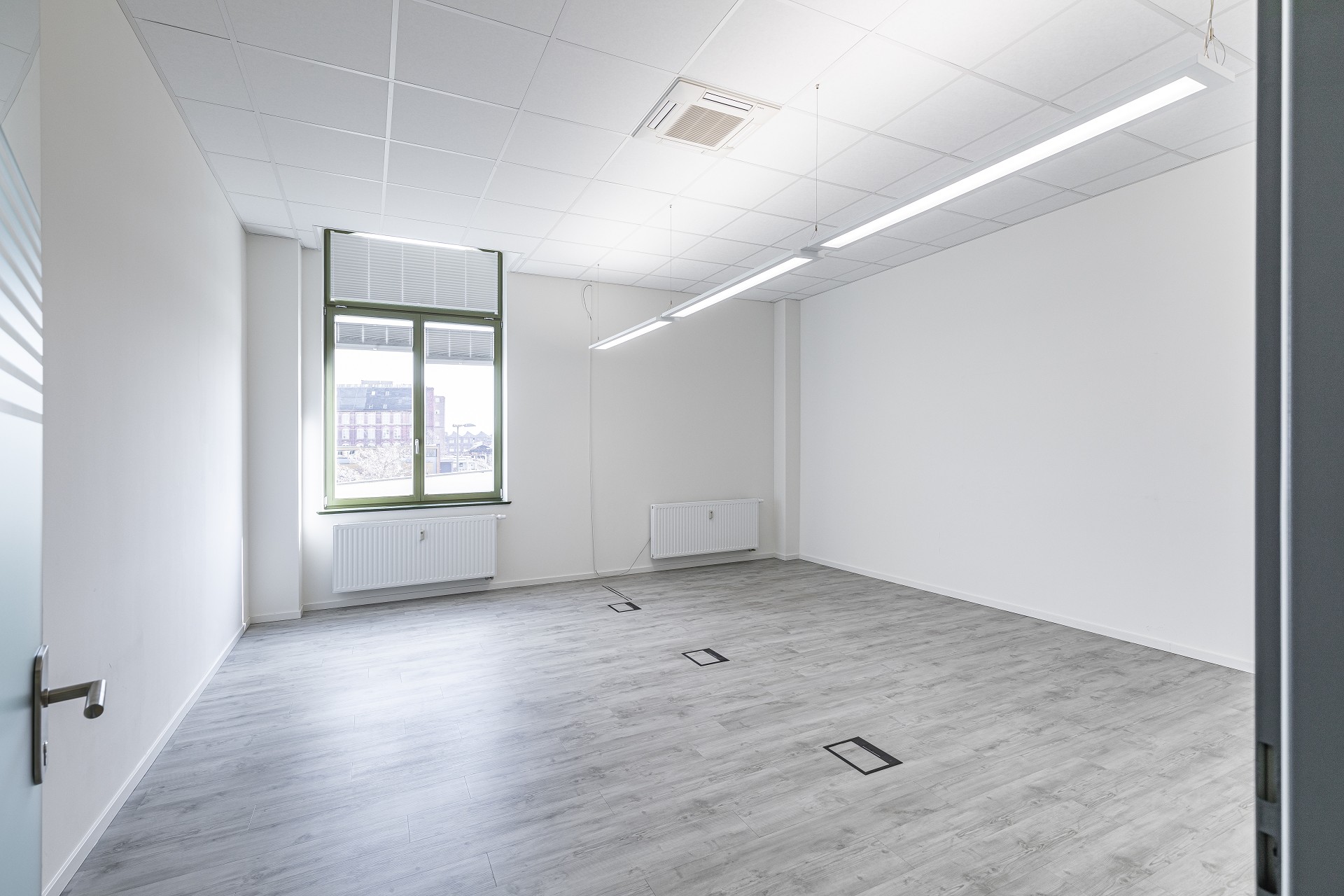 Ehemalige Textilfabrik am Fachmarktzentrum in den Plagwitzer Höfen