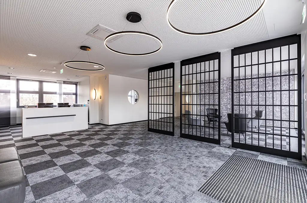 Plagwitzer Höfe Gewerbeeinheiten Referenz Empfangsbereich