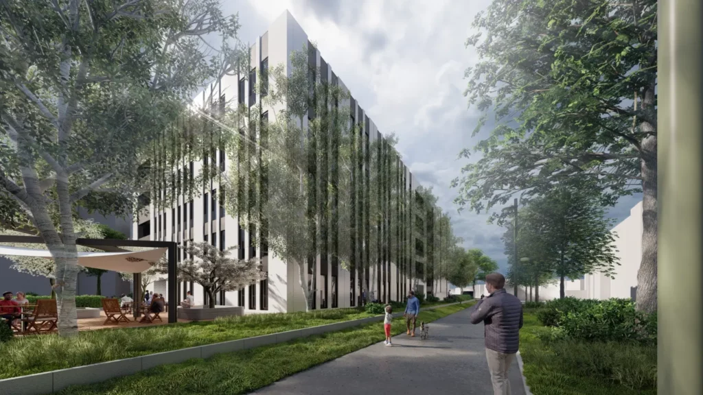 Plagwitzer Höfe Leipzig Vermietung Geschäftshaus Weißenfelser Straße 33 Gewerbe Visualisierung 2