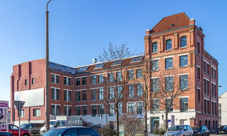 Plagwitzer Höfe Denkmalgeschütztes Gewerbeobjekt in der Markranstädter Straße 2